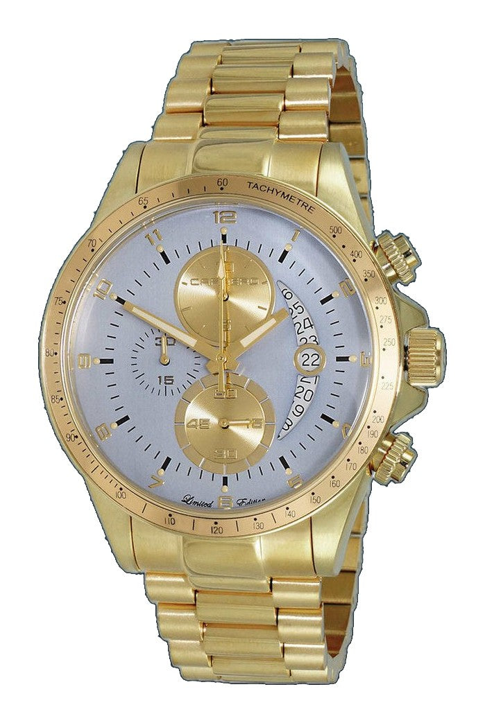 WINNER CIRCLE Gray/Goldtone | Gray Dial