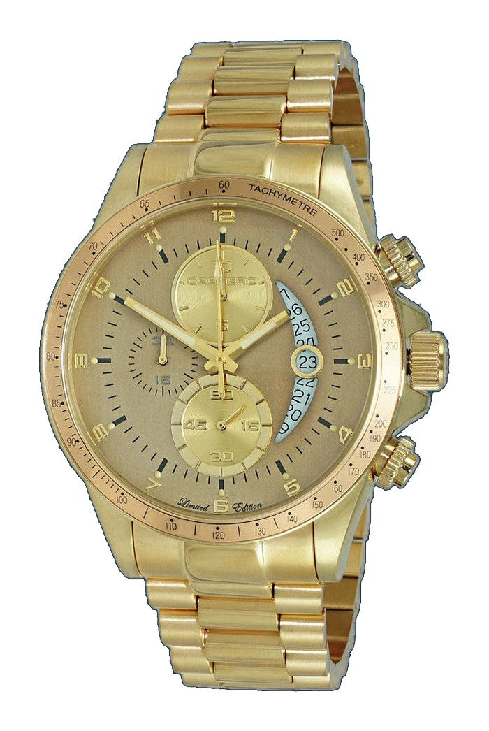 WINNER CIRCLE Brown/Goldtone | Brown Dial