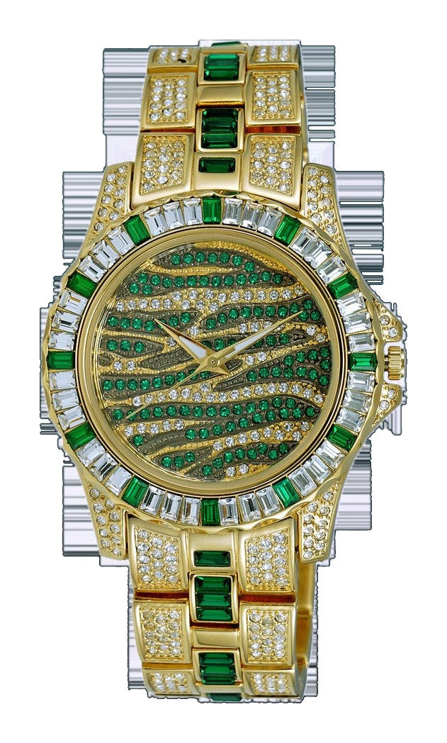 CHAMELEON GREEN / GOLD TONE | Green Dial
