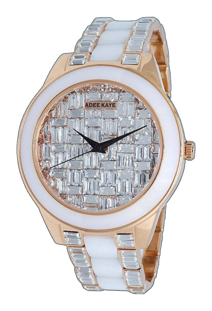 VENICE WHITE/ROSETONE | Silver Dial