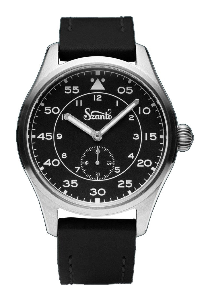 Heritage Aviator 2750 Series SS/Black/Blk | Black Dial