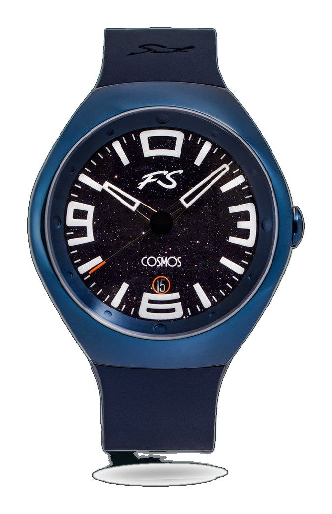 Frank Stephenson's Cosmos Series Blue Case, Blue Dial, Blue Strap | Blue Dial