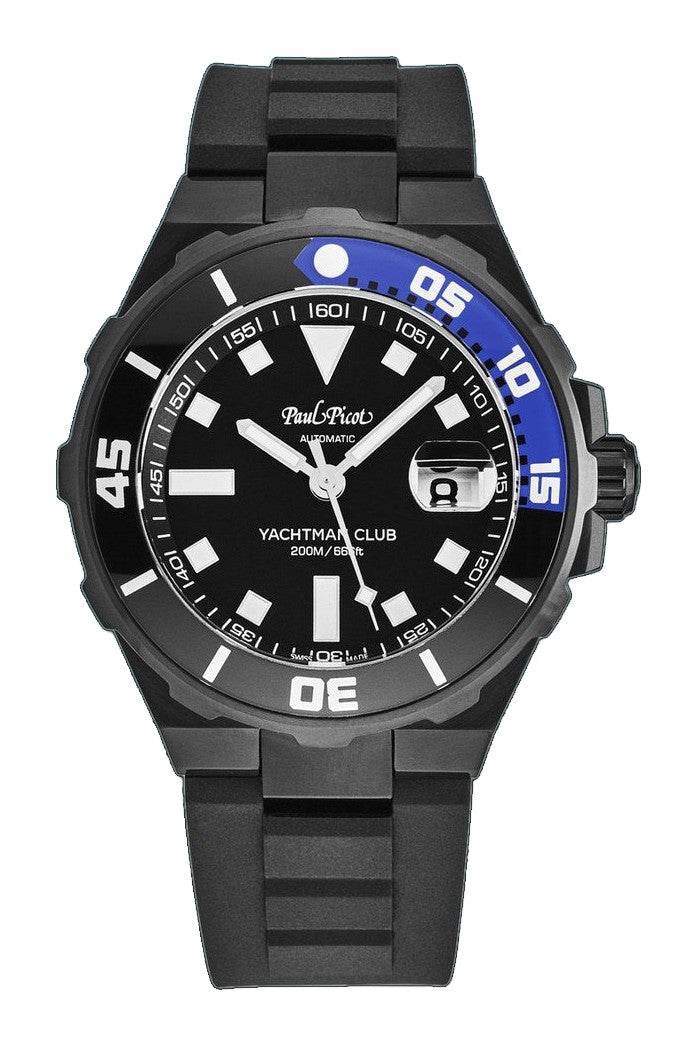 YachtmanClub P1251NNB3614CM1 / Black | Black Dial