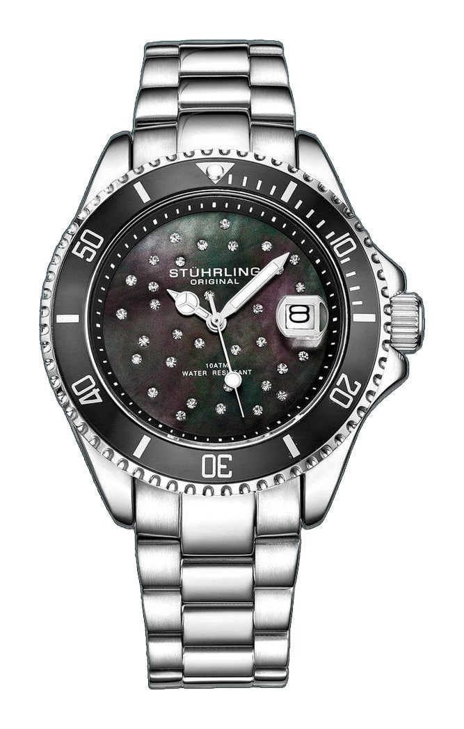 Starsea Quartz Fashion Black/Silver | Black Dial