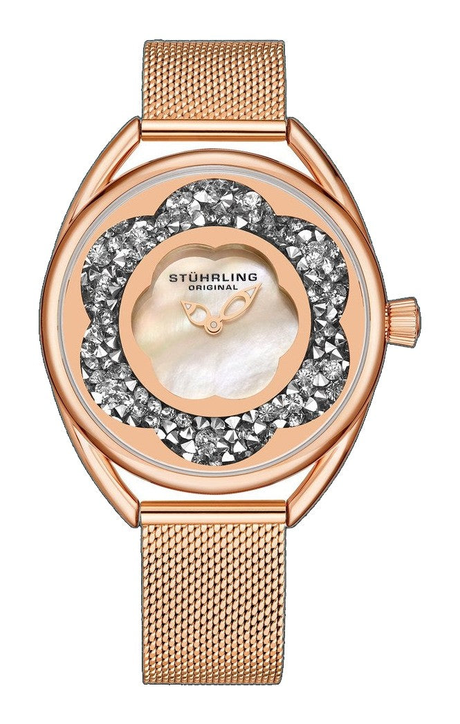 Lily Quartz Classic Rose/Stainless | White Dial