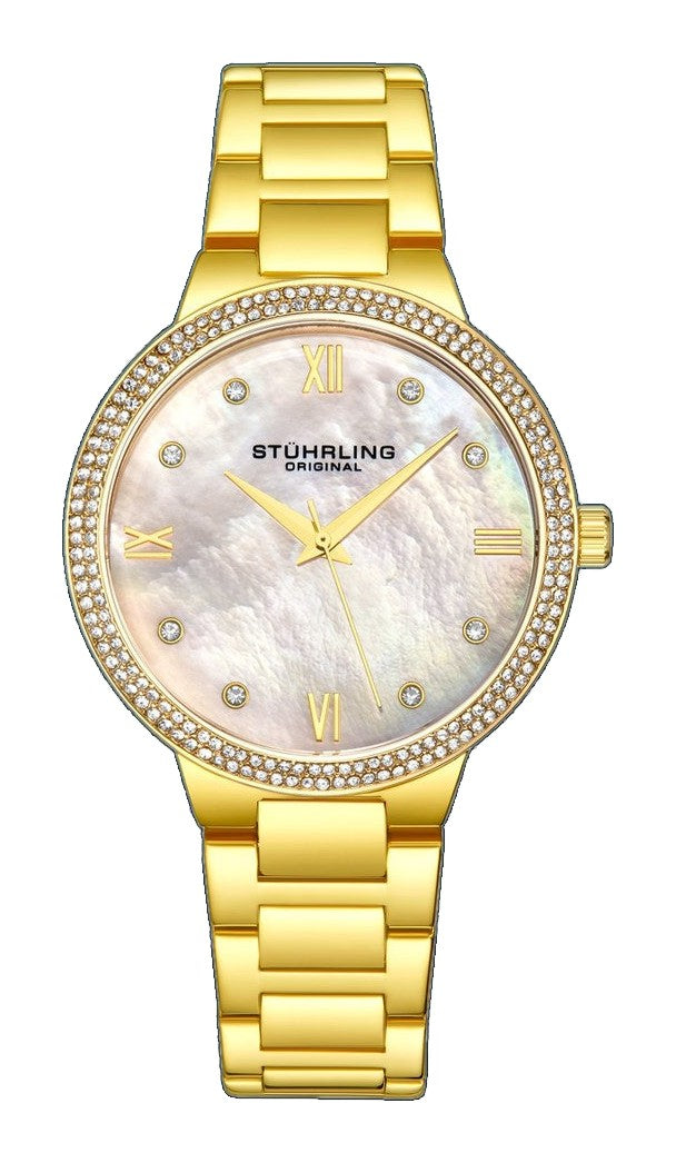 Carrara Quartz Classic Gold/Stainless | Silver Dial