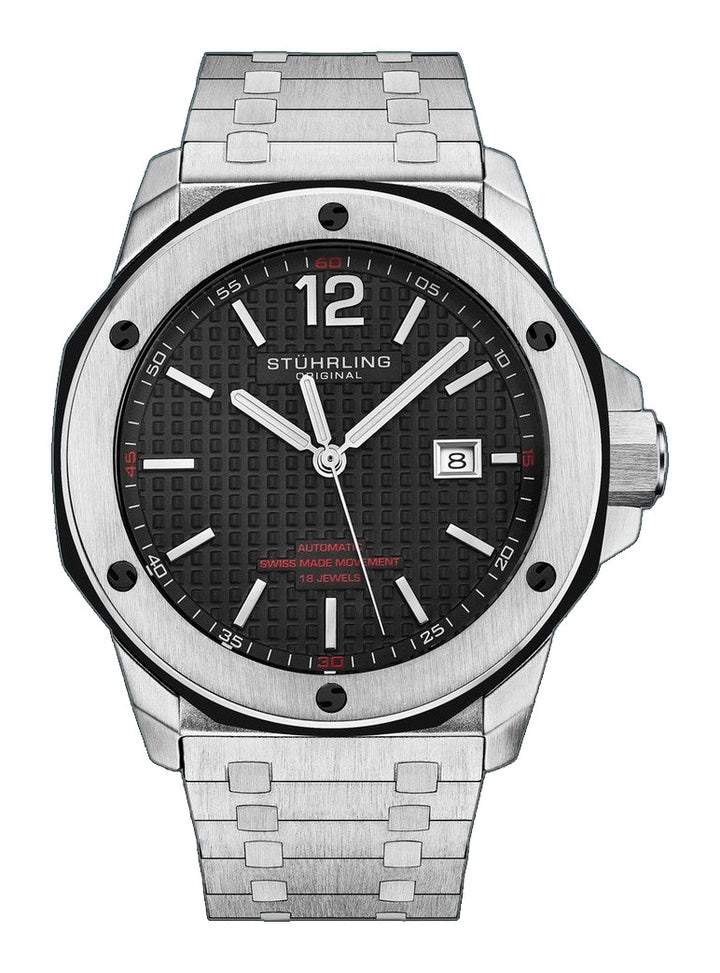 Fortitude Automatic 44mm Black/Silver | Black Dial