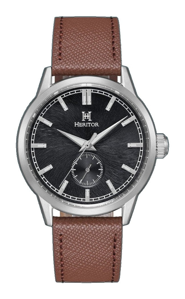 Argento Brown/ Black | Black Dial