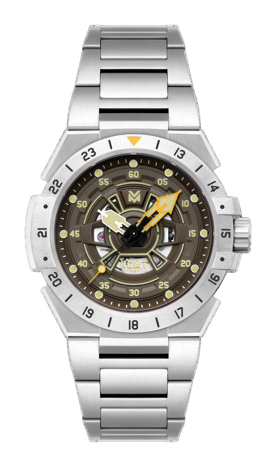 HIMARS AUTOMATIC BROWN / STAINLESS STEEL | Brown Dial