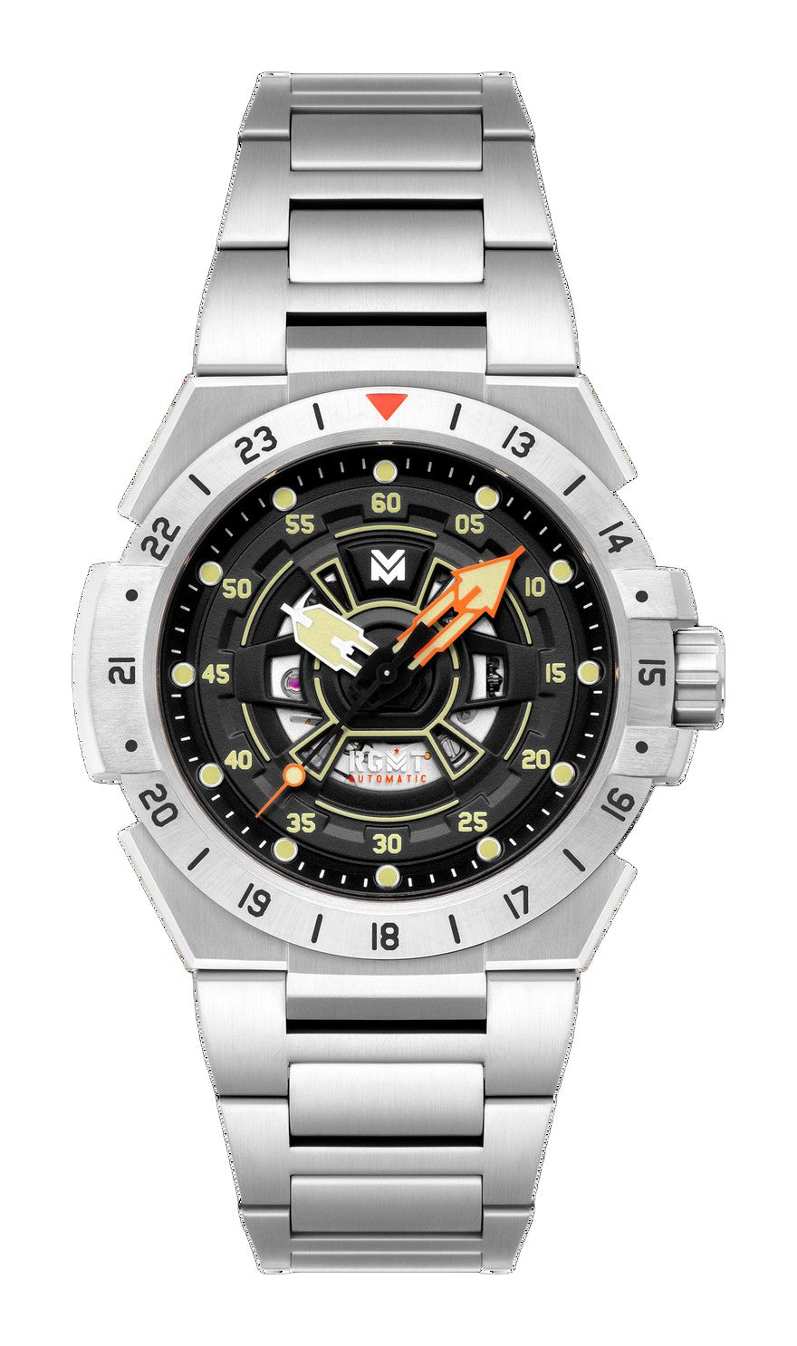 HIMARS AUTOMATIC BLACK / STAINLESS STEEL | Black Dial
