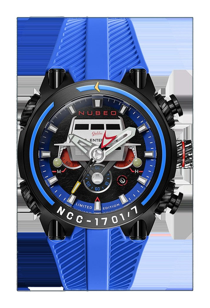 Deimos Chronograph Star Trek Galileo Limited Edition | Blue Dial