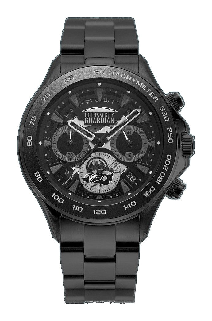 The Batmobile 42mm Black | Black Dial