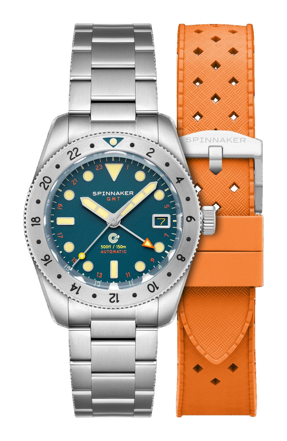 Croft 39 GMT Automatic Blue / Stainless Steel | Blue Dial