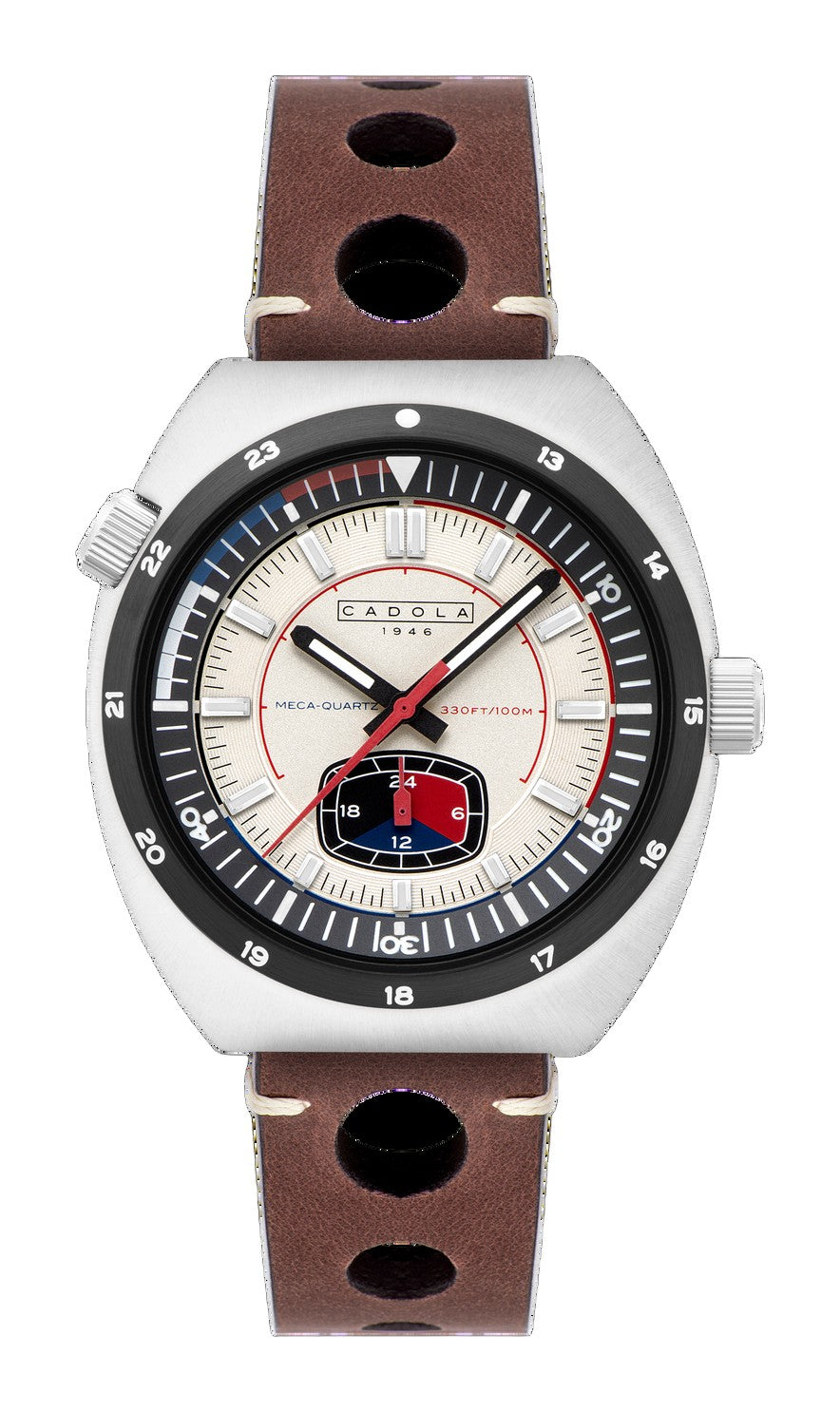 Giulia Meca Quartz GREY / Leather | Grey Dial
