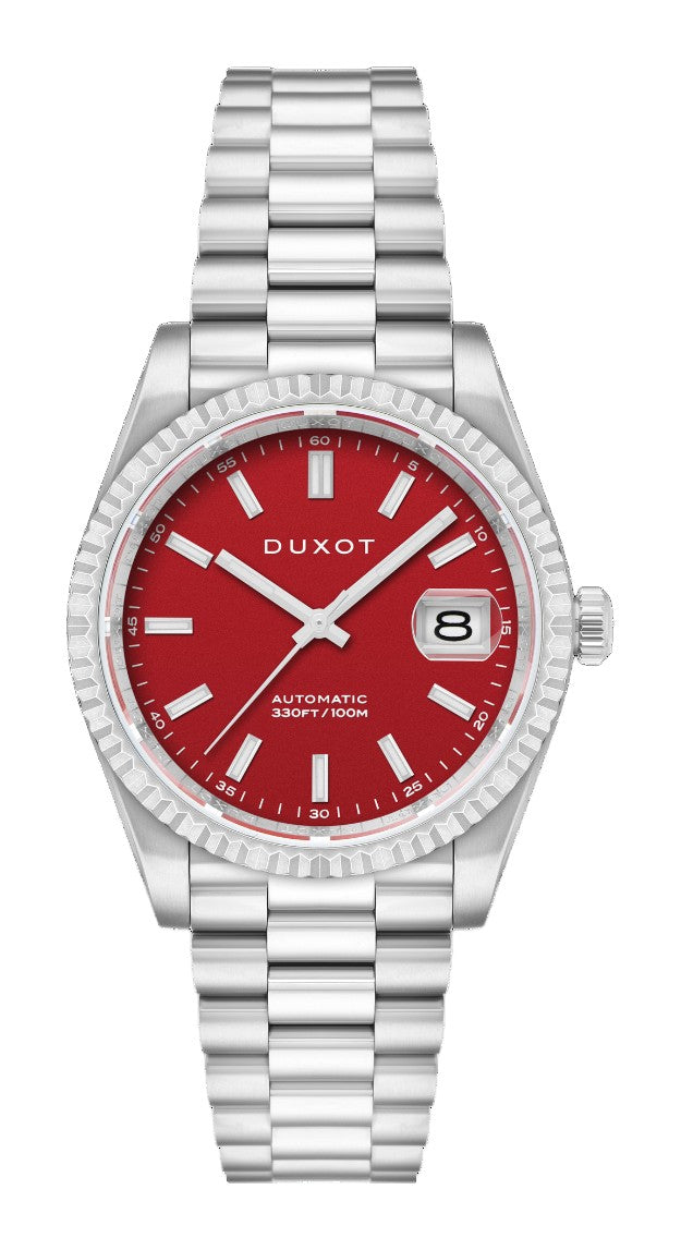 Marcel Diver Automatic Red / Stainless Steel | Red Dial