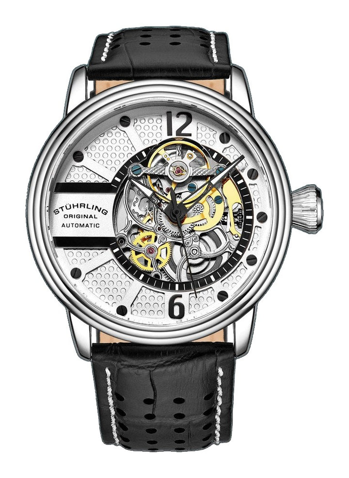 Legacy Black/Grey Leather | Gray Dial