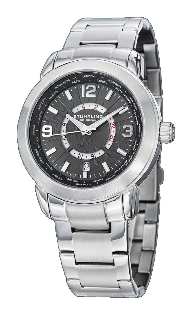 Renegade 654 Silver/Black | Grey Dial