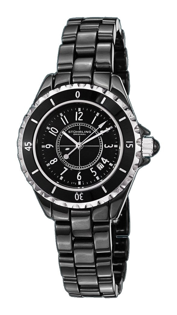 Vogue Black Stainless Steel | Black Dial
