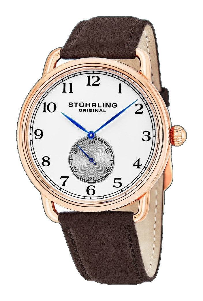 Symphony Brown/Leather/Silver Dial/Rose Case 207.04 | Silver Dial