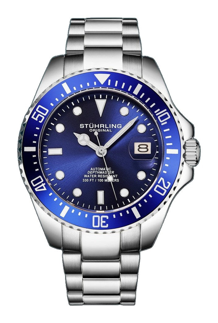 DEPTHMASTER 42MM DIVER Blue/Stainless Steel | Blue Dial