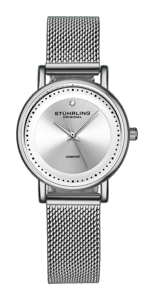 Symphony silver Stainless Steel | Silver Dial