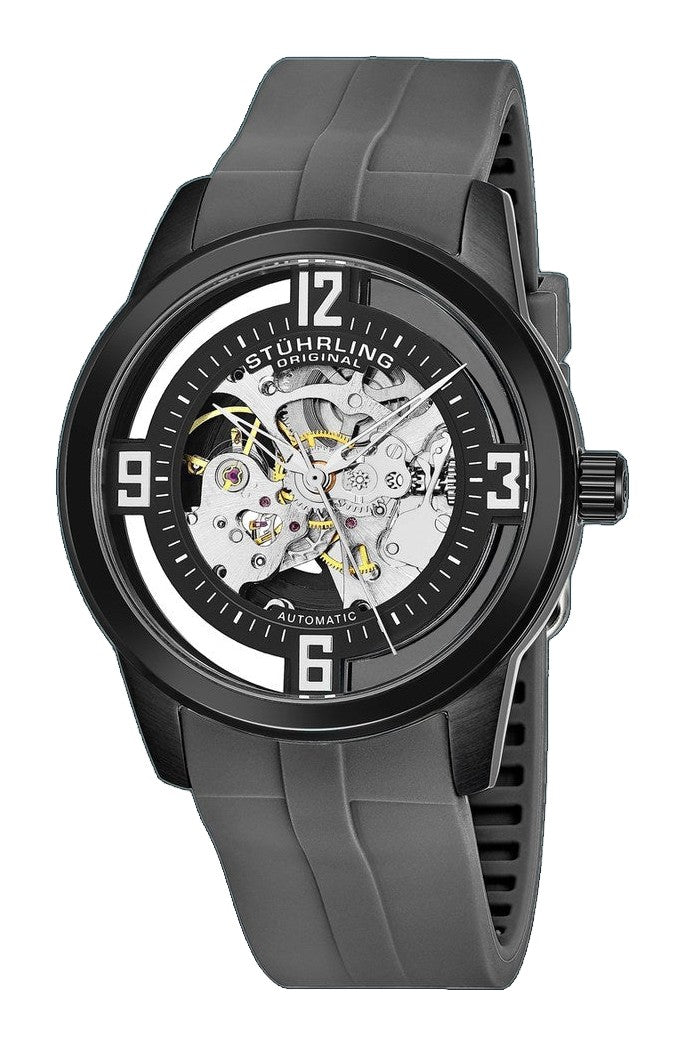 Legacy Gray/Black Rubber | Skeleton Dial