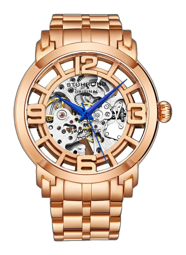 Legacy Rose Gold/Silver Stainless Steel | Silver Dial