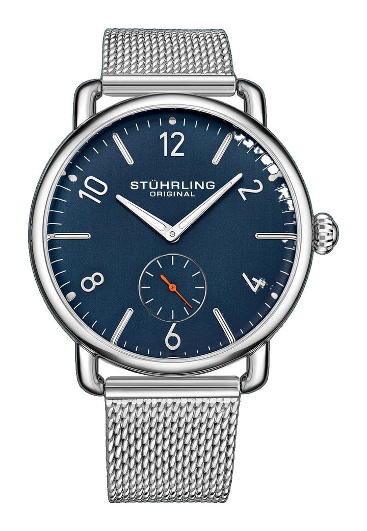 Symphony Silver/Stainless Steel/Blue Dial/Silver Case | Blue Dial
