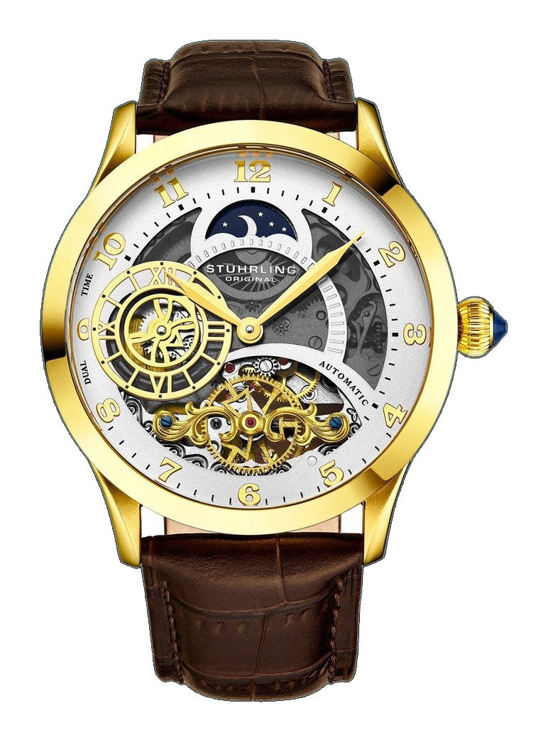 Legacy Brown/Gunmetal Leather | Gunmetal Dial