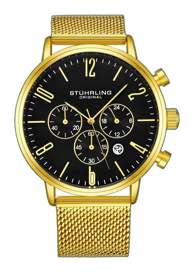 Monaco Gold/Stainless Steel/Black Dial/Gold Case 3932.3 | Black Dial