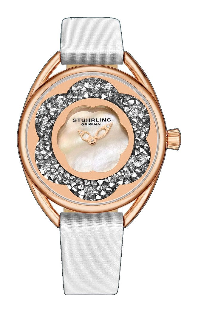 Symphony White Leather | Silver Dial
