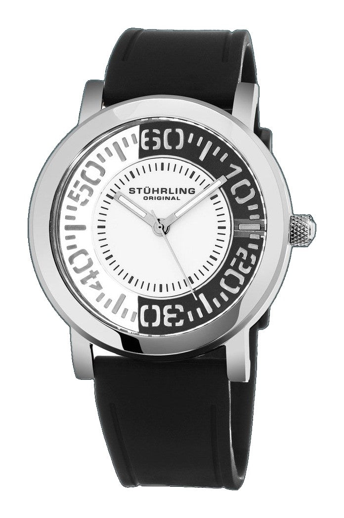 Symphony Silver/Silicone/White Dial/Silver Case | White Dial