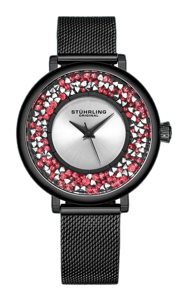 Symphony Black Stainless Steel | Silver Dial