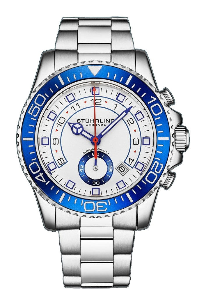 Aquadiver 3966 Watch Silver/Stainless Steel | White Dial