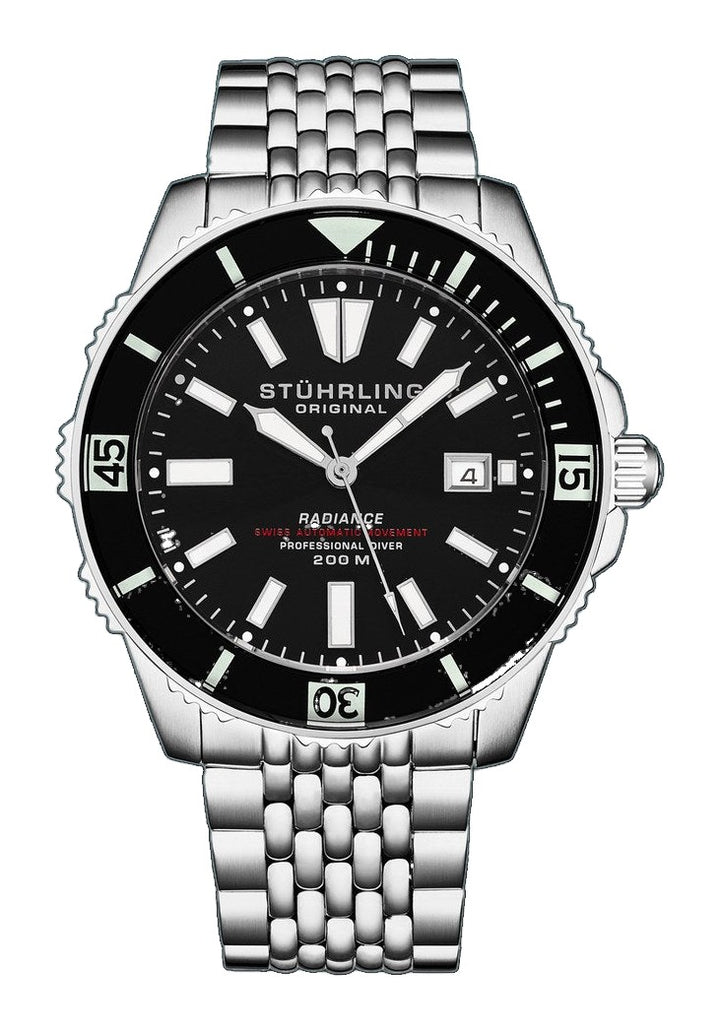 Depthmaster-1006.01 Silver/Stainless Steel | Black Dial