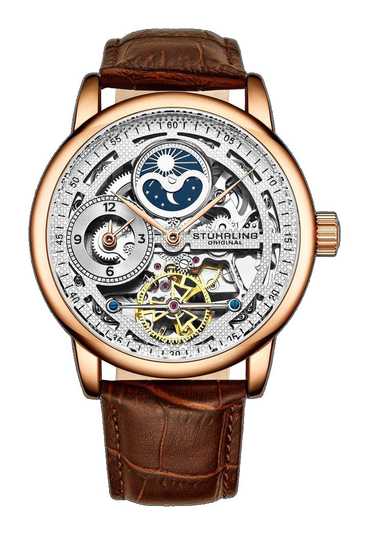 Legacy Brown/Leather/Silver Dial/Rose Case 3917.3 | Silver Dial
