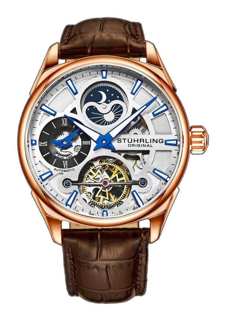 Legacy Brown/Leather/Silver Dial/Rose Case | Silver Dial