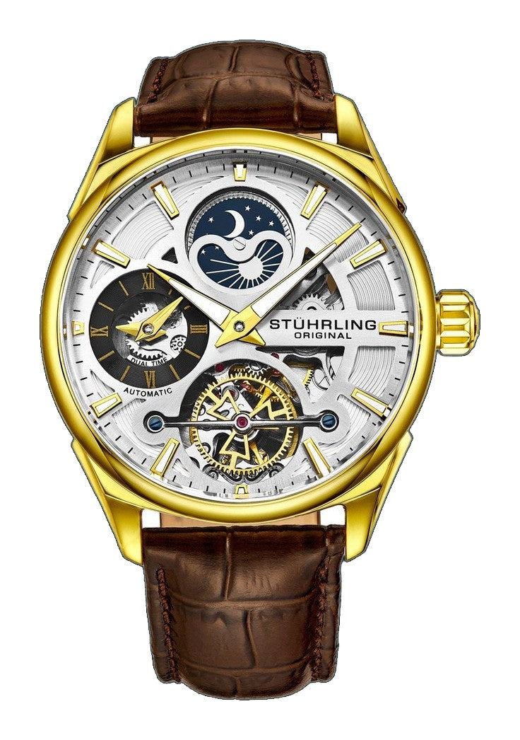 Legacy Brown/Leather/Silver Dial/Gold Case 3918.3 | Silver Dial