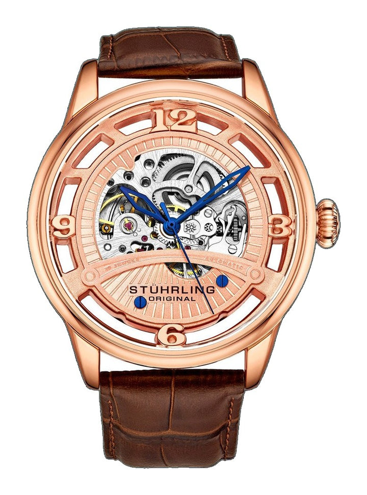 Legacy Brown/Semi-transparent Leather | Semi-transparent Dial
