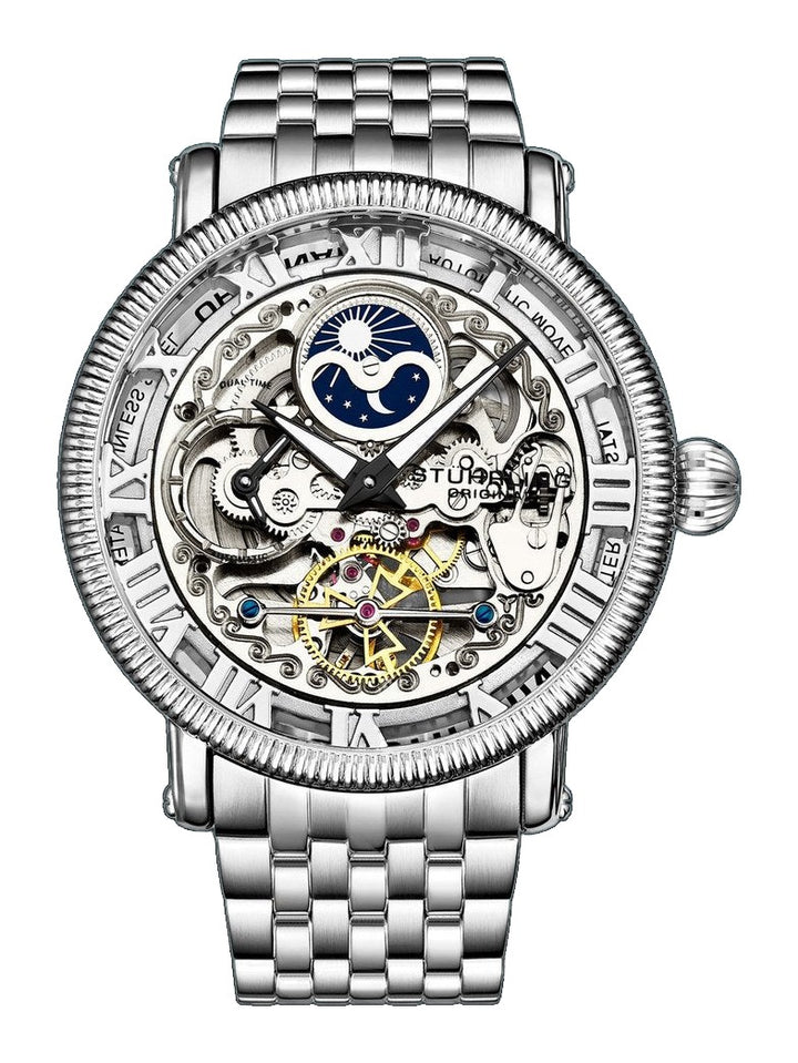 Special Reserve Automatic 48mm Skeleton Silver Silver/Stainless Steel | Silver Dial