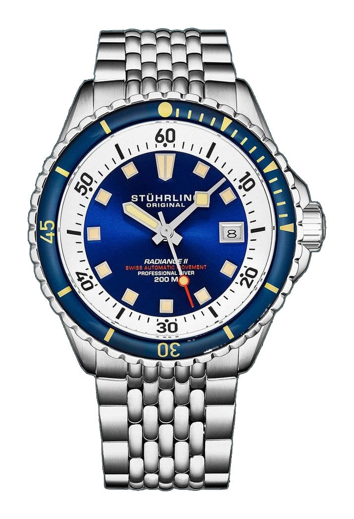 Radiance Diver Blue/ Stainless Steel | Blue Dial