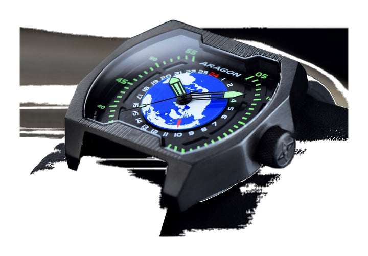 Concept S GMT NH34 Automatic Black Dial | Black Dial Dial