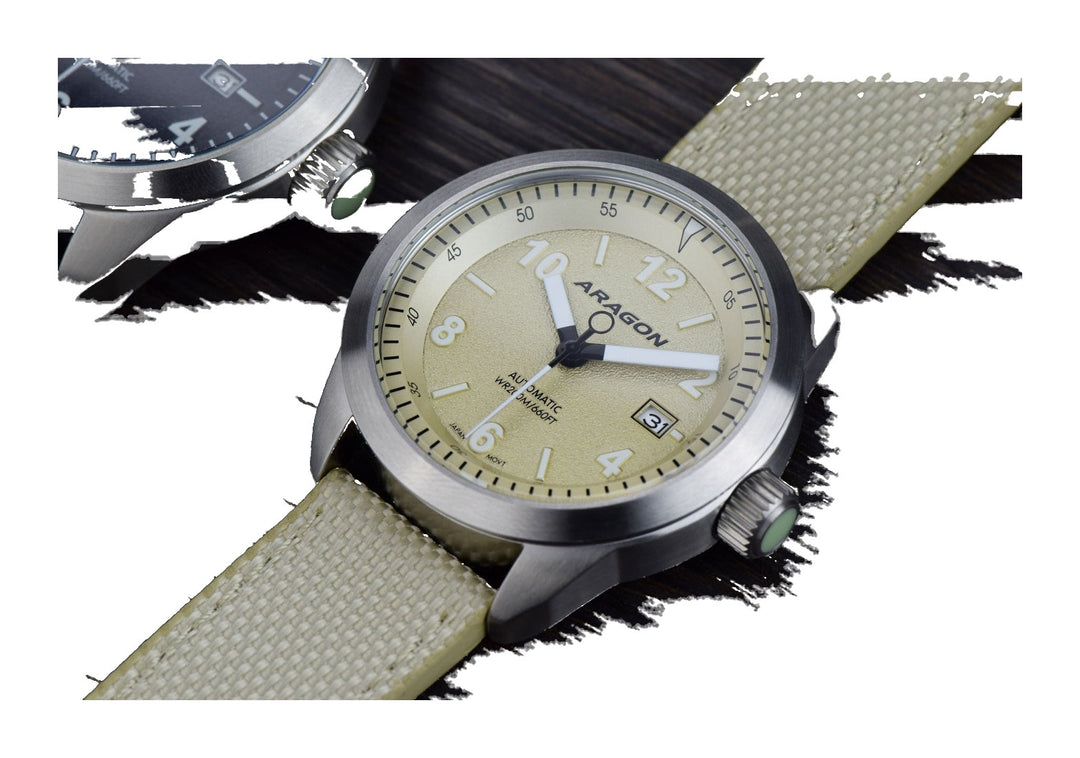 Caprice NH35 Automatic 44mm Beige Dial | Beige Dial