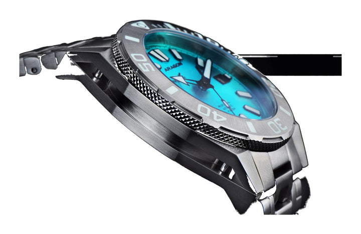 Silverjet AM/PM NH37 Automatic Teal Dial | Teal Dial
