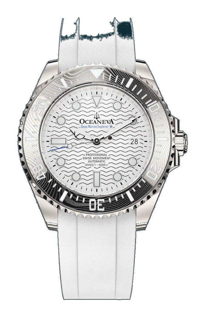 Deep Marine Explorer VI 6000m Grade 5 Titanium 6000m/WhiteDial | White Dial