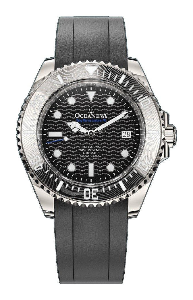 Deep Marine Explorer VI 6000m Grade 5 Titanium 6000m/BlackDial | Black Dial