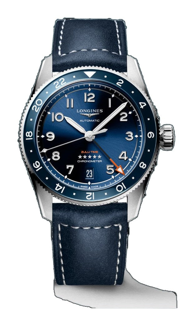 SPIRIT ZULU TIME Blue / Leather | Blue Dial