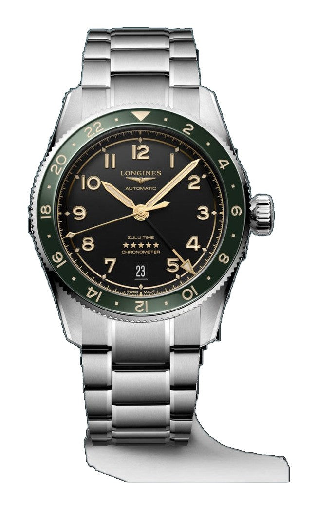 SPIRIT ZULU TIME Black / Stainless Steel | Black Dial