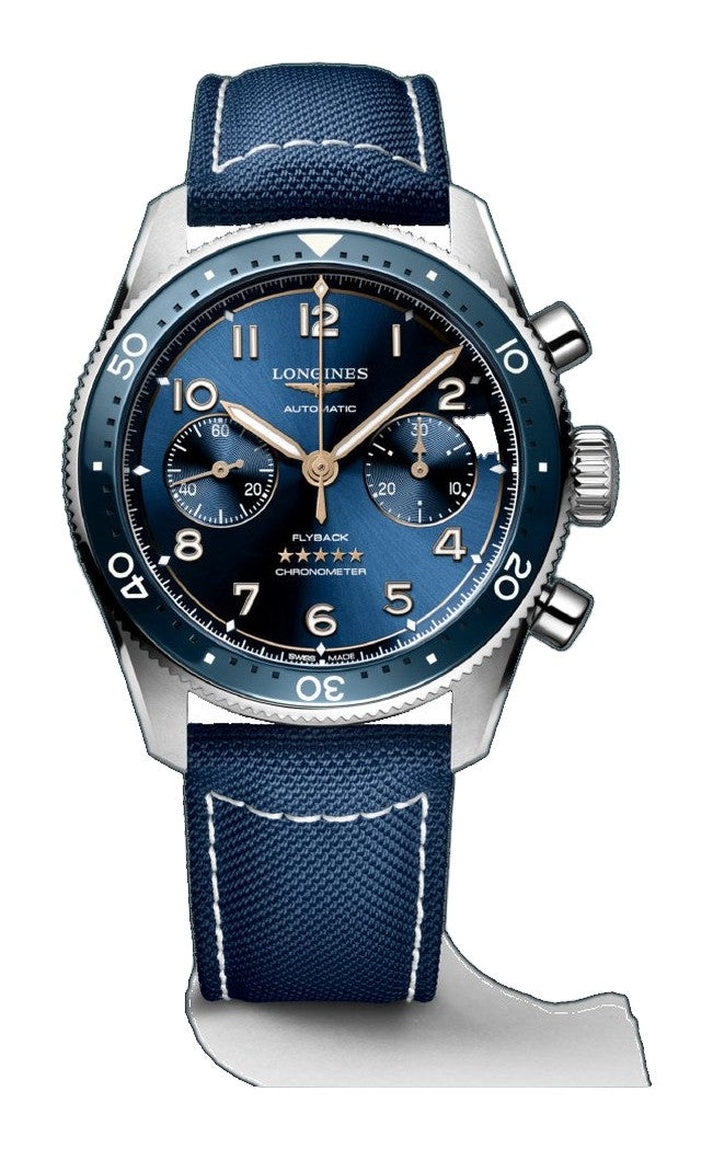 Spirit Flyback Blue / Fabric | Blue Dial