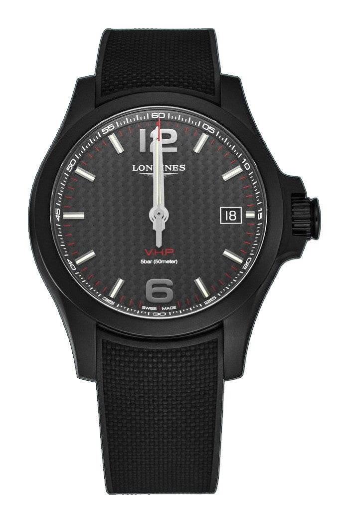 Conquest V.H.P. L37282669 / Black | Black Dial